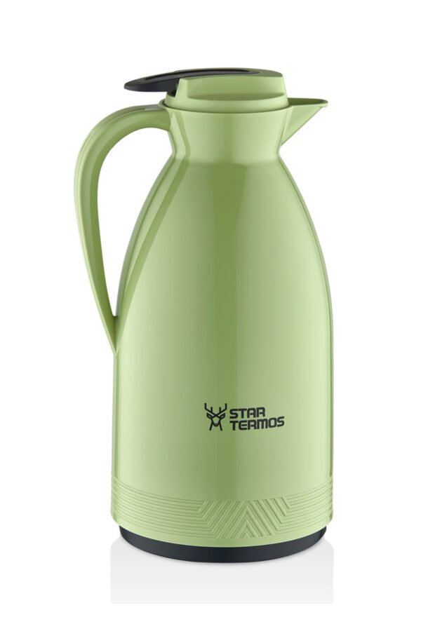 morepse serisi 1.5 litre cam termos (turuncu, sarı, yeşil)